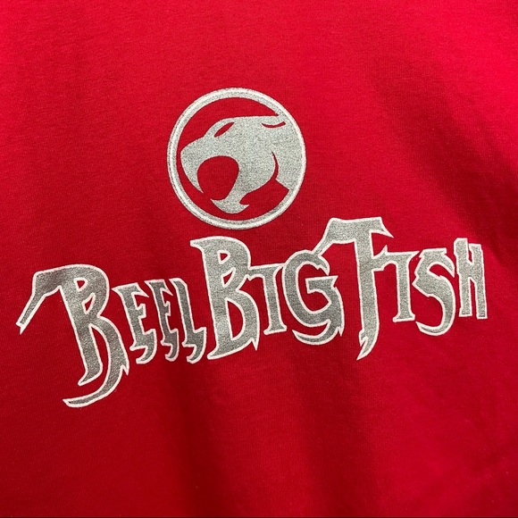 Sold Vintage Reel Big Fish *Autographed* Tee Hanes Heavyweight Size Large - Picture 5 of 7